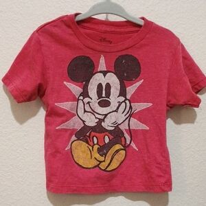 4/$15 Vintage Mickey Tee, 12M
